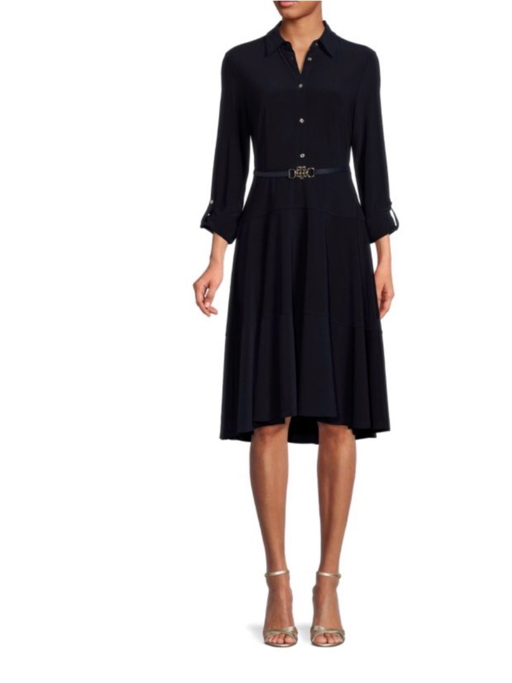 NWT. TOMMY HILFIGER Belted Shirtdress